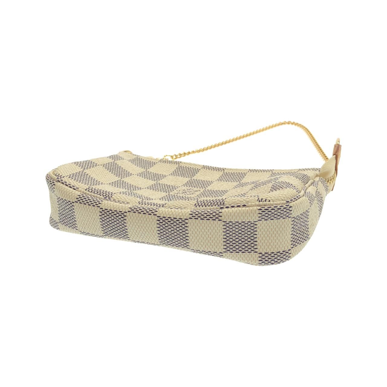 Louis Vuitton Damier Azur Mini Pochette Pouch — view 3
