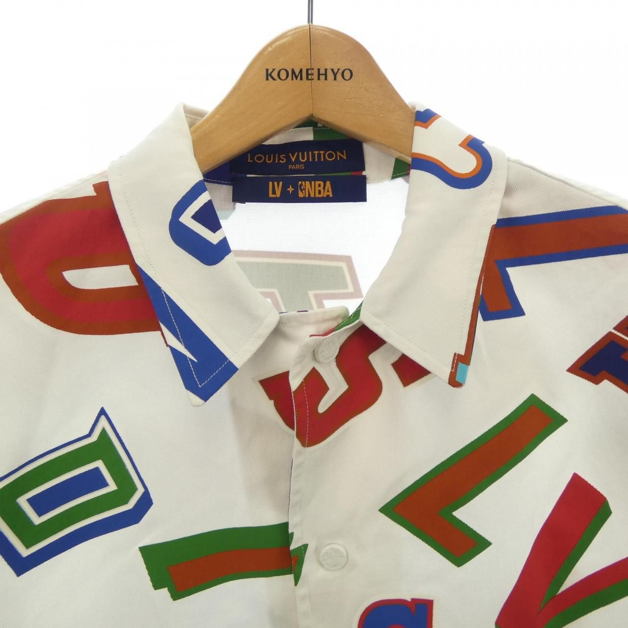 Louis Vuitton Nba Basketball Letter Overshirt Shirt — view 5