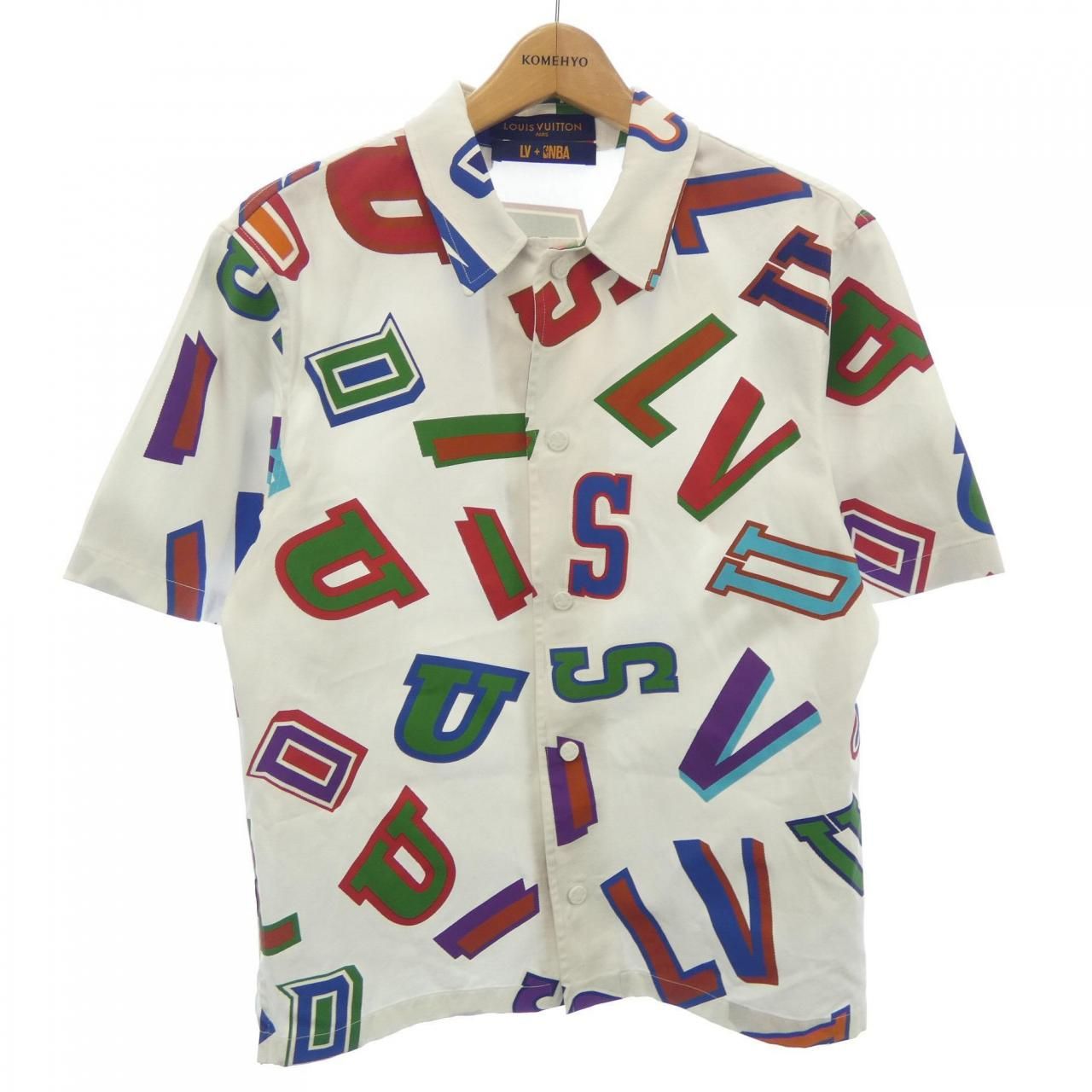 Louis Vuitton Nba Basketball Letter Overshirt Shirt