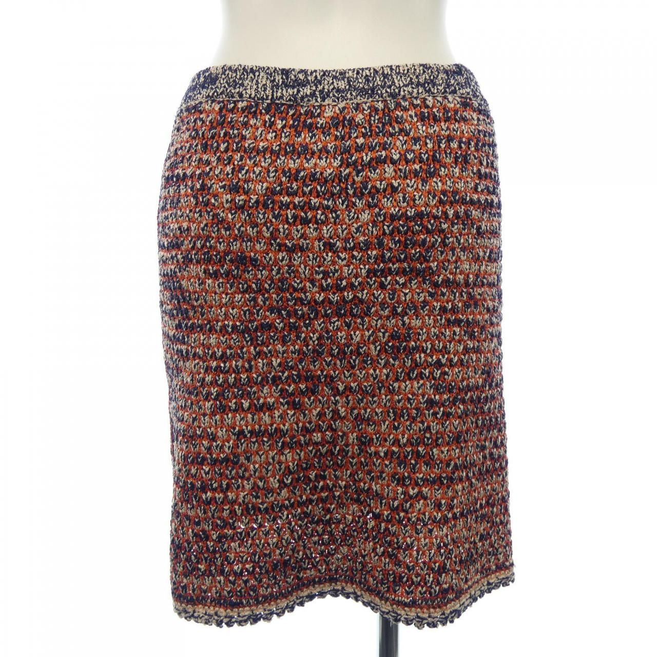 Chanel Skirt Red — view 2