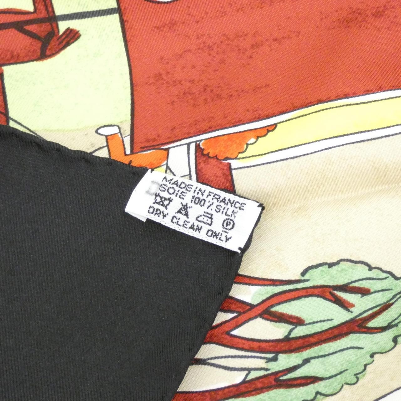 Hermes Retour Terre Carre Scarf — view 3