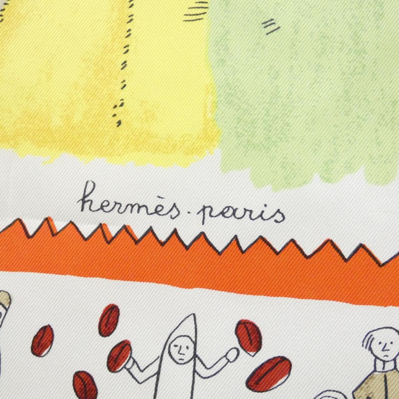 Hermes Retour Terre Carre Scarf — view 2