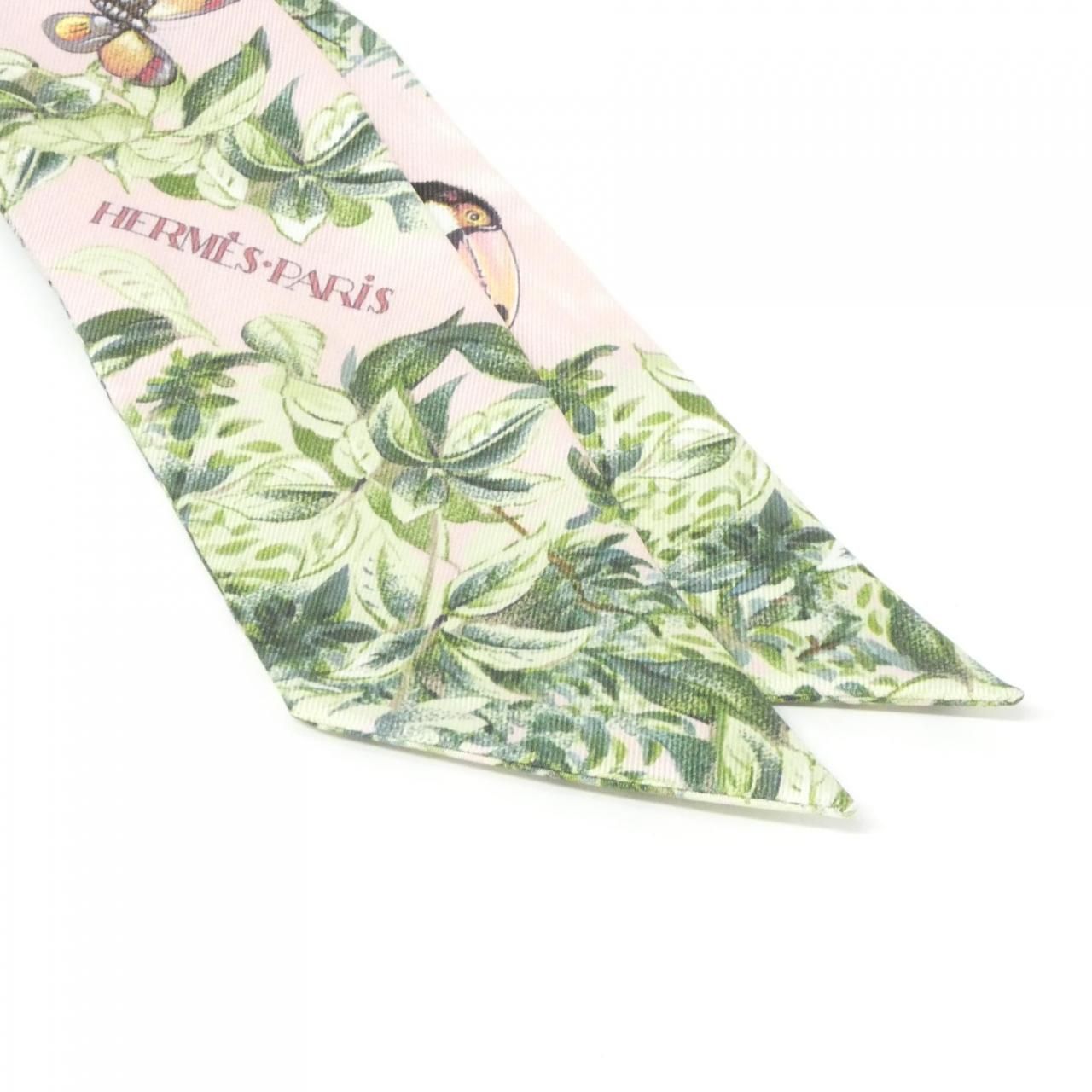 Hermes Twilly Scarf Pink — view 2