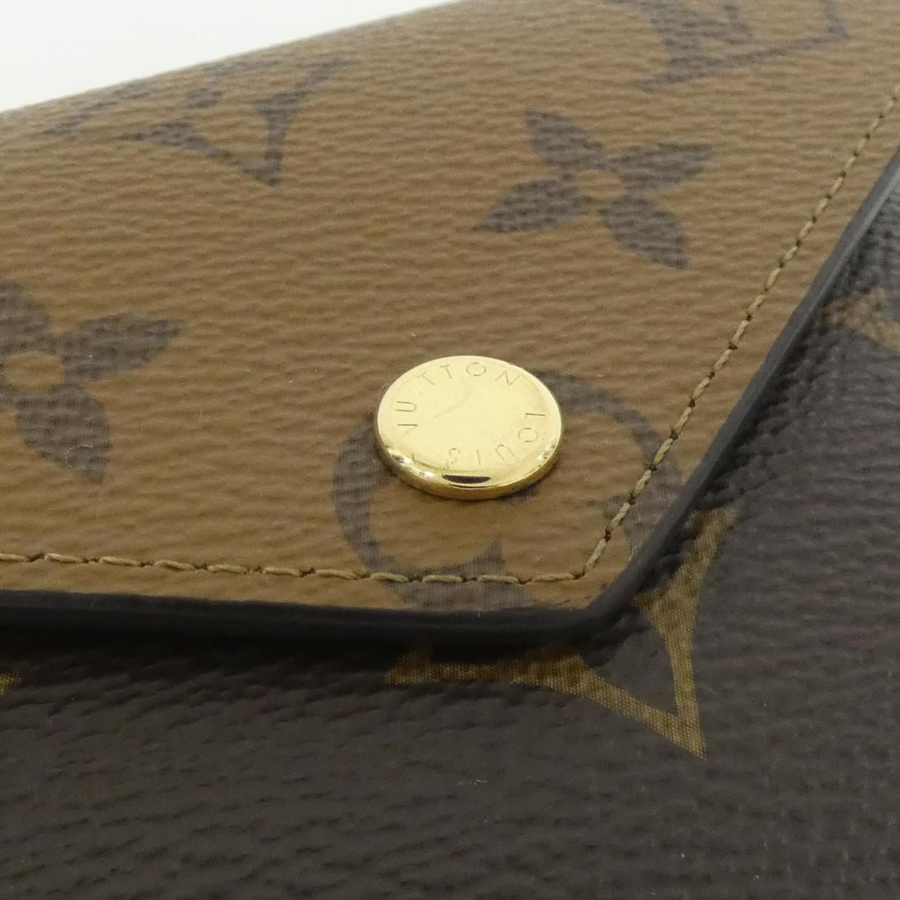 Louis Vuitton Monogram Reverse Portefeuille Victorine Wallet — view 3