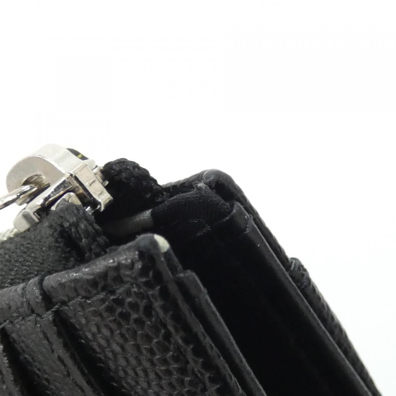 Chanel Card Case Card Holders Black — view 4