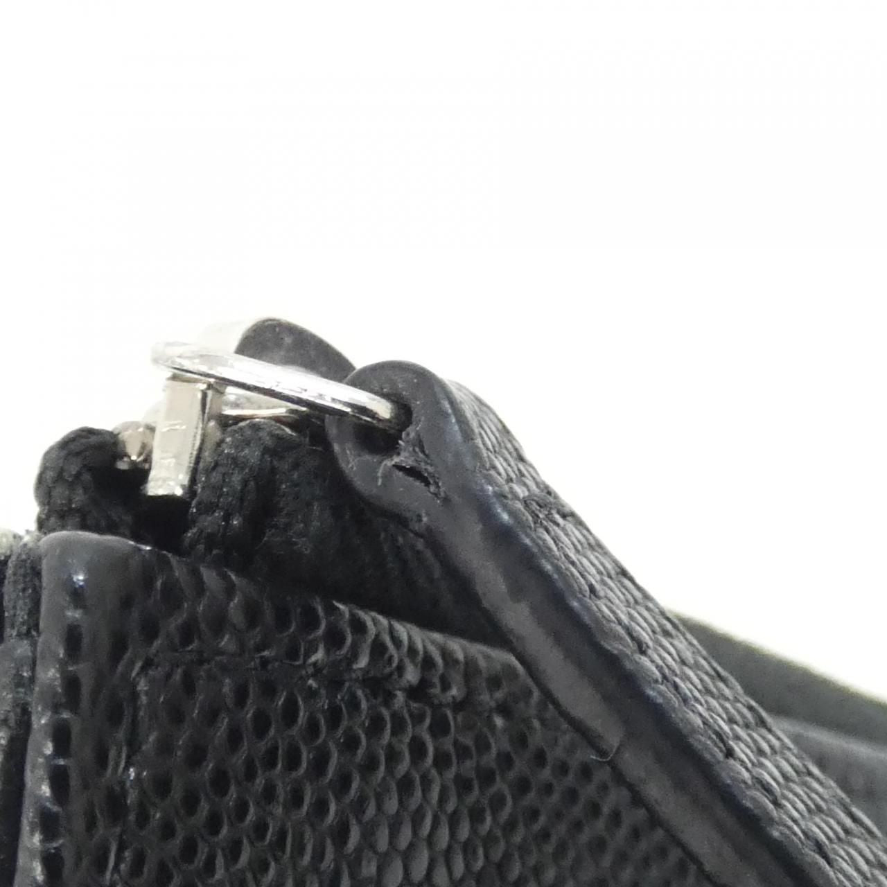 Chanel Card Case Card Holders Black — view 6