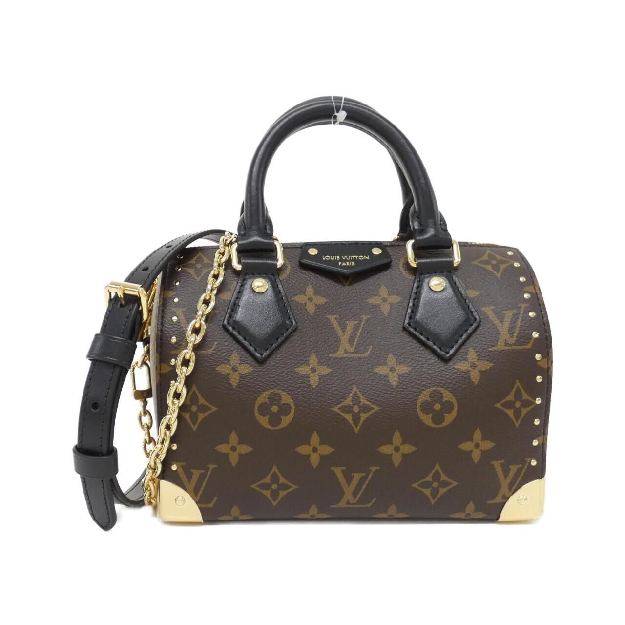 Louis Vuitton Monogram Reverse Speedy Trunk 20 cm Boston Bag