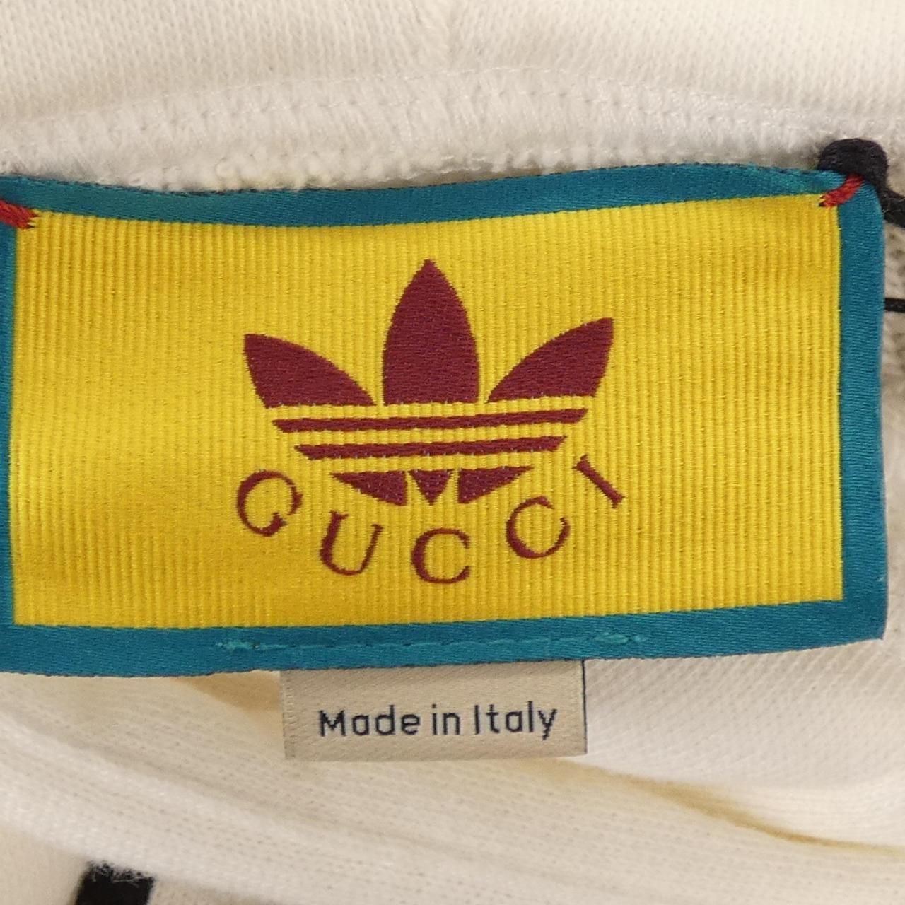 Gucci Adidas Hoodie White — view 4