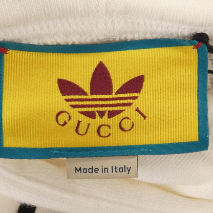 Gucci Adidas Hoodie White — view 4