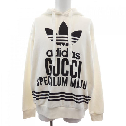 Gucci Adidas Hoodie White