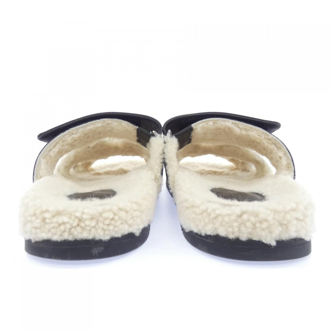 Hermes Chypre Sandals Black — view 5