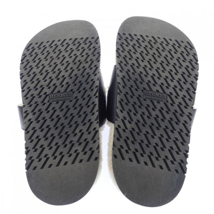 Hermes Chypre Sandals Black — view 4