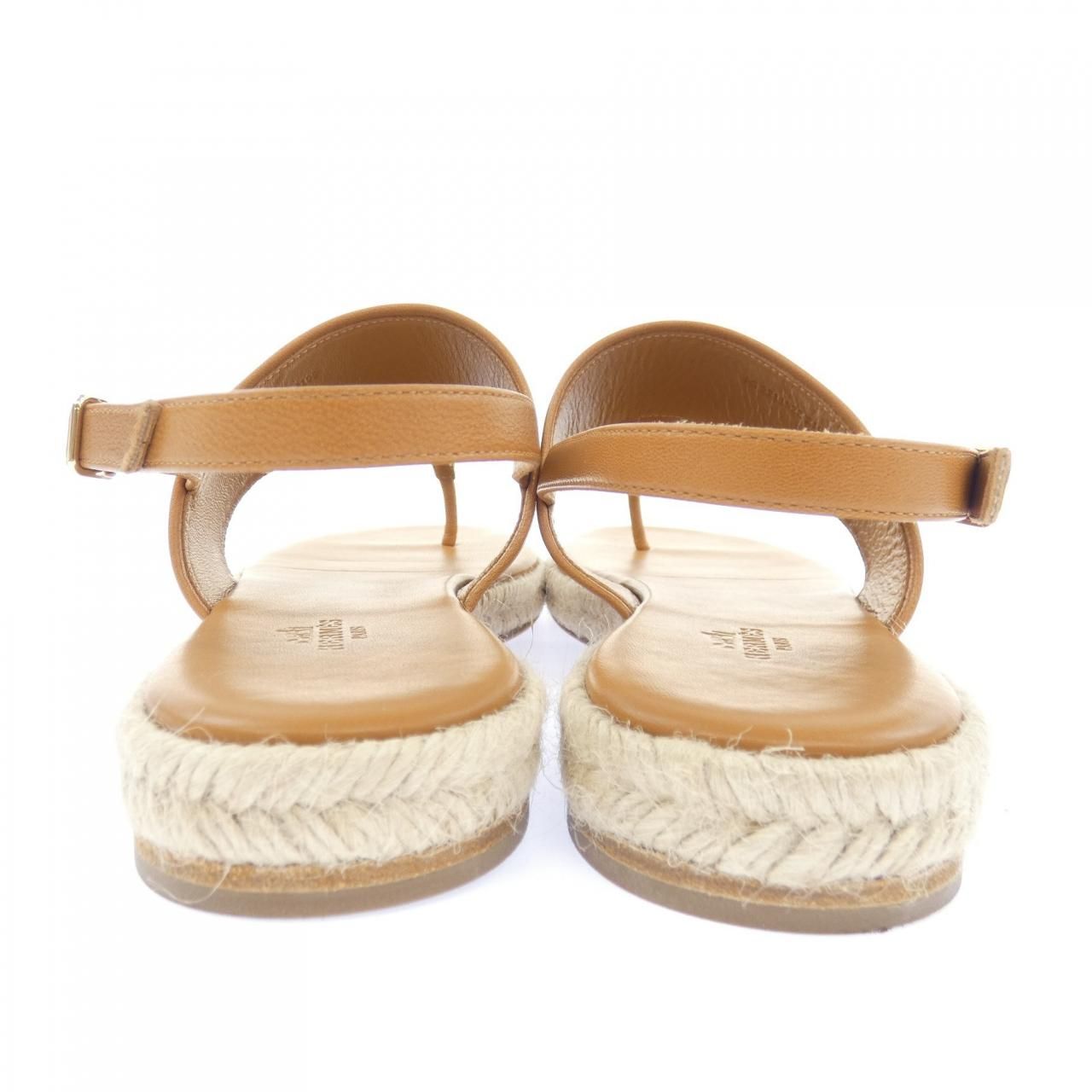 Hermes Eloise Sandals Brown — view 5
