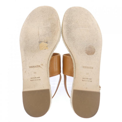 Hermes Eloise Sandals Brown — view 4