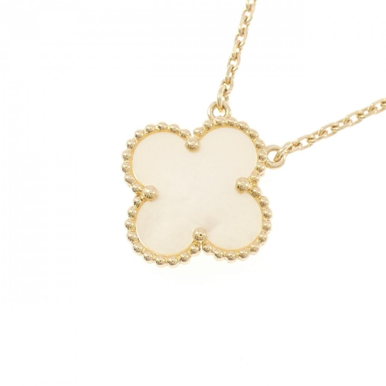 Van Cleef & Arpels Vintage Alhambra Necklace — view 3