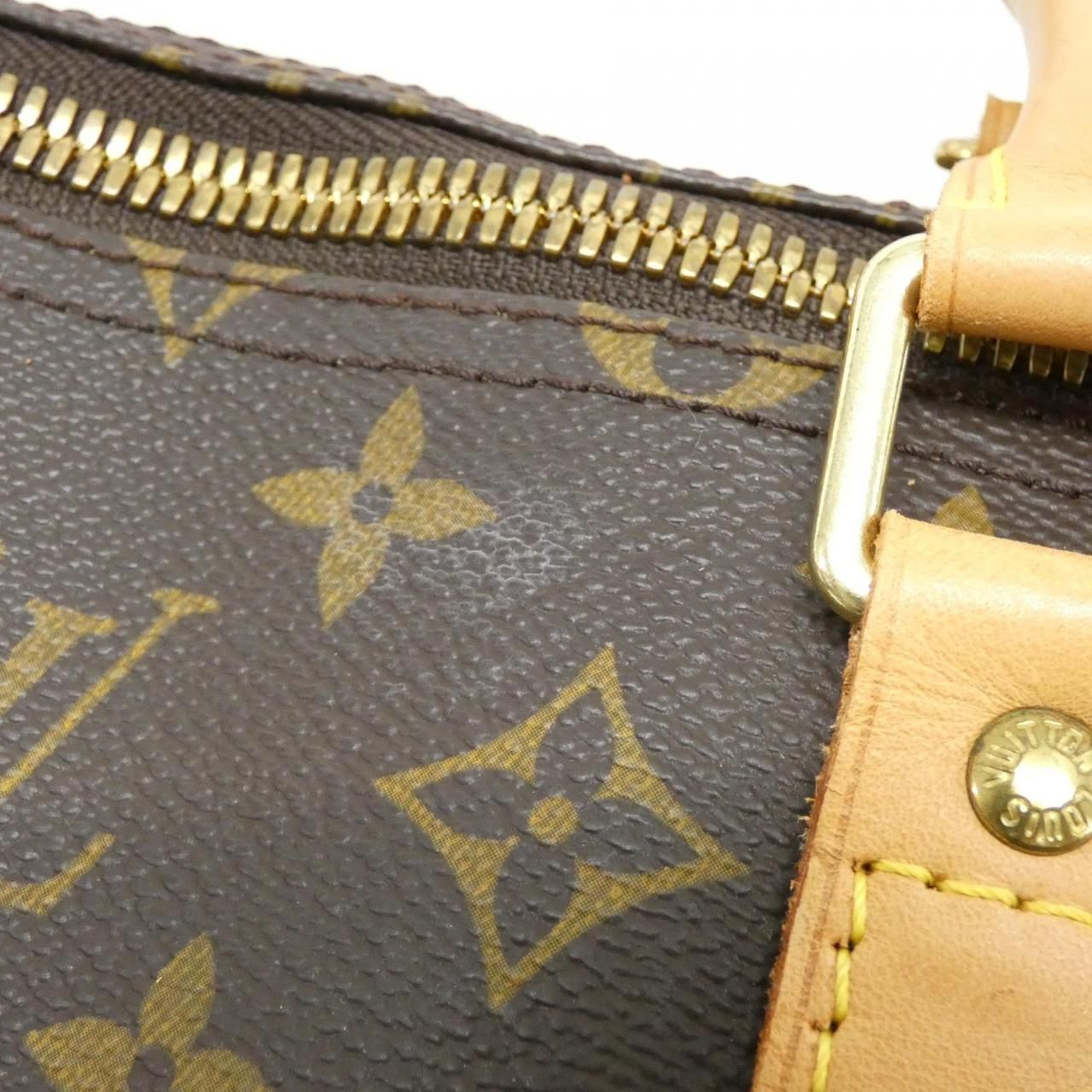 Louis Vuitton Monogram Keepall Bandouliere 55 cm Boston Bag — view 4