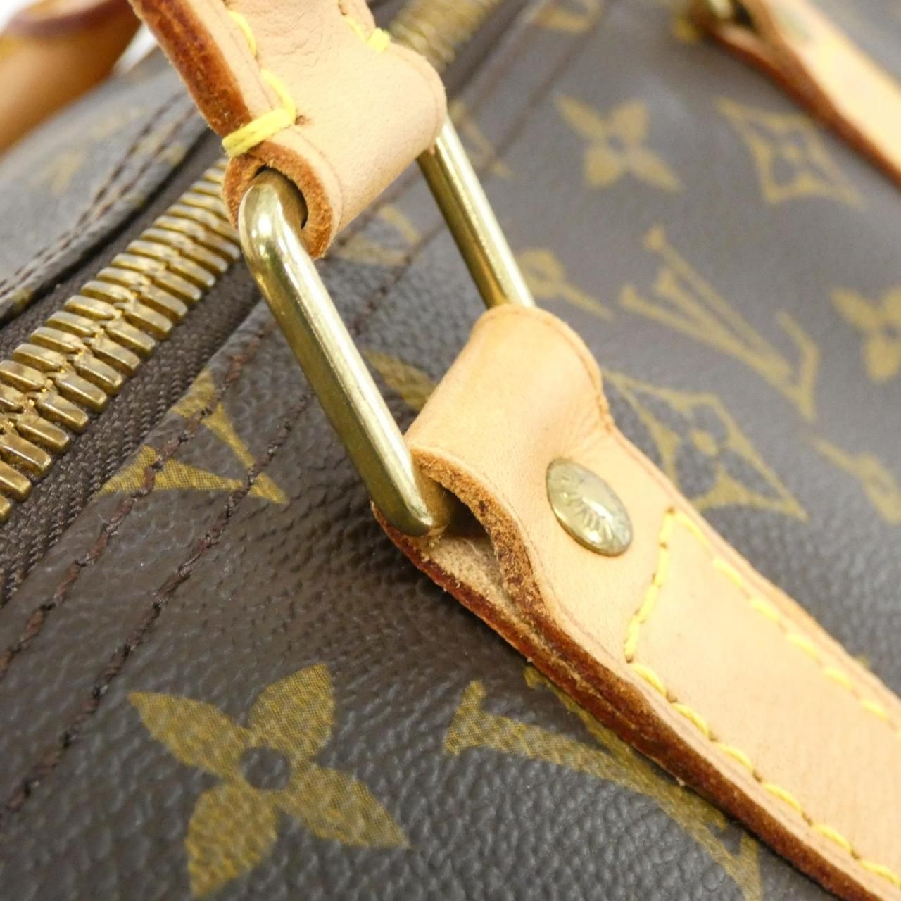 Louis Vuitton Monogram Keepall Bandouliere 55 cm Boston Bag — view 5