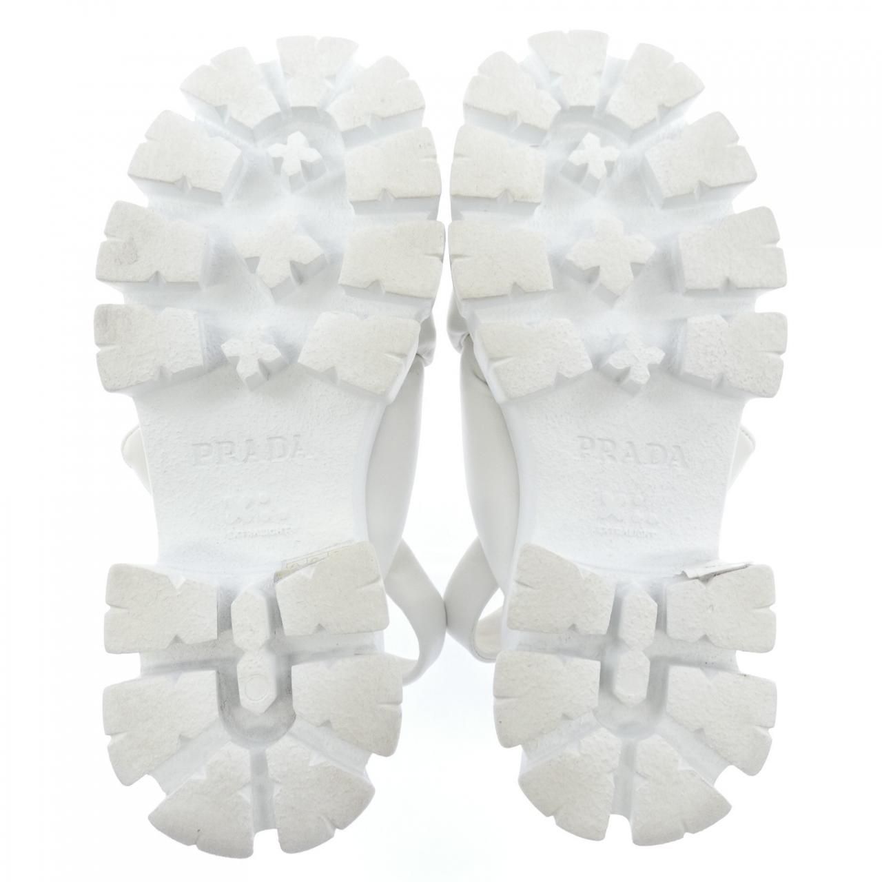 Prada Monolith Sandals Triangle Logo — view 4