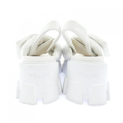 Prada Monolith Sandals Triangle Logo — view 5