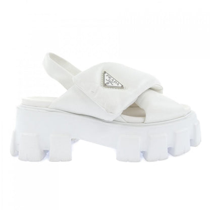Prada Monolith Sandals Triangle Logo