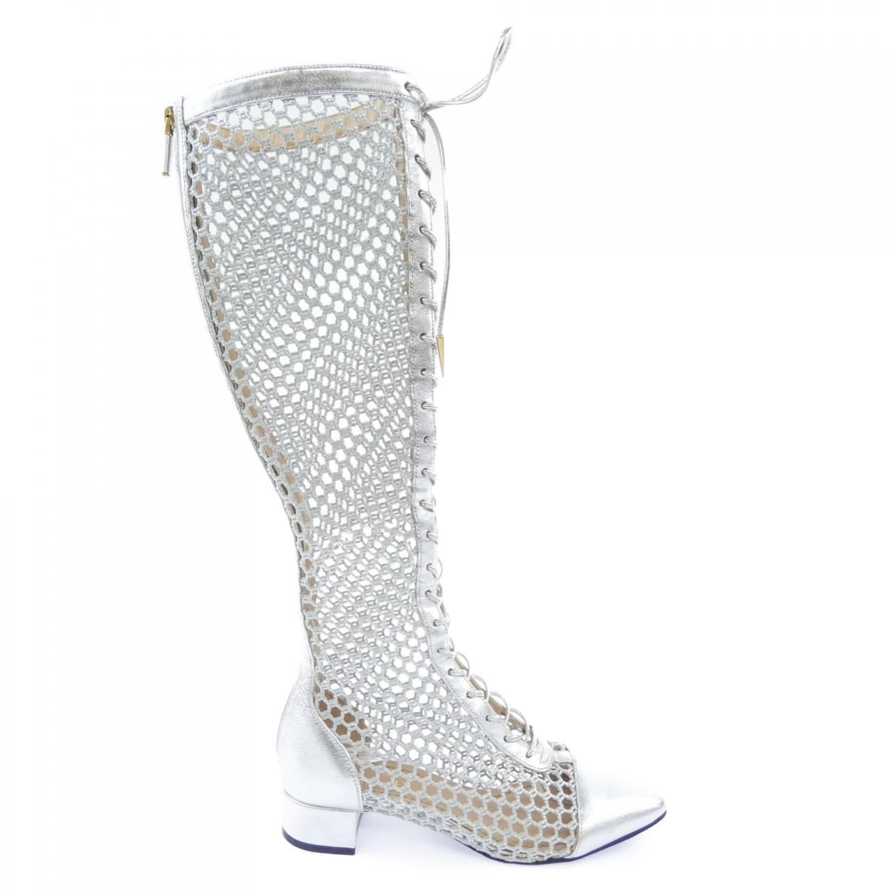 Dior Naughtily-d Boots Silver