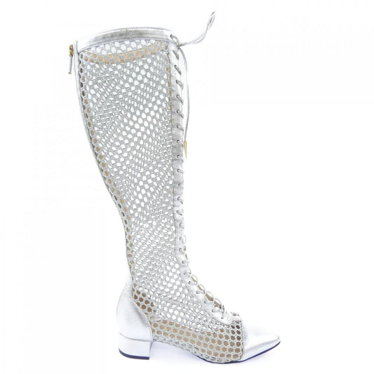Dior Naughtily-d Boots Silver
