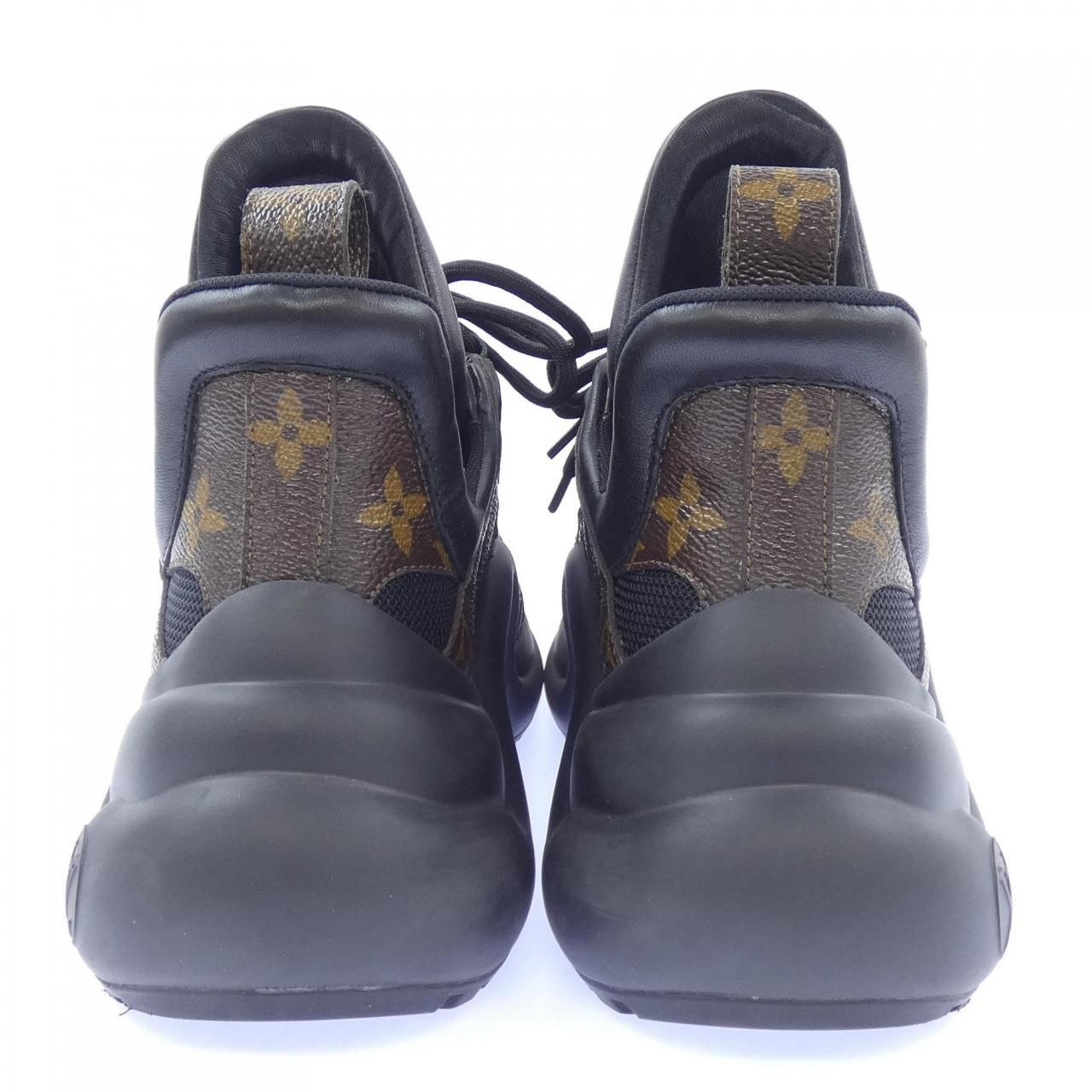 Louis Vuitton Patent Monogram Canvas Akurite Line Sneakers — view 5