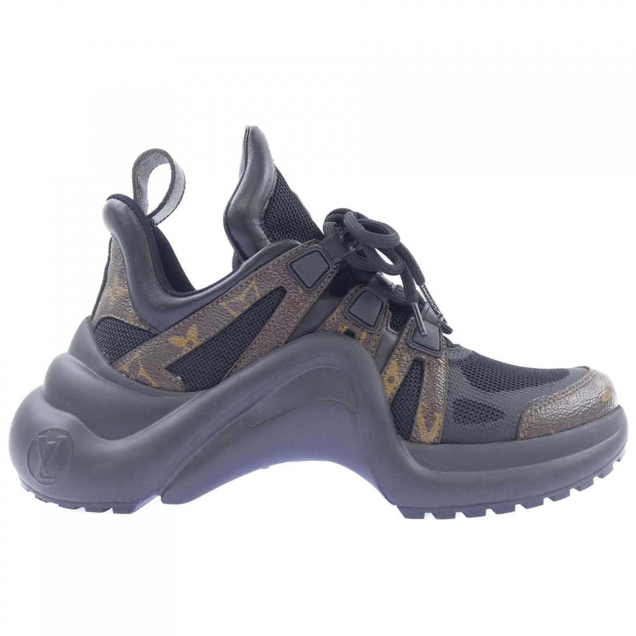 Louis Vuitton Patent Monogram Canvas Akurite Line Sneakers