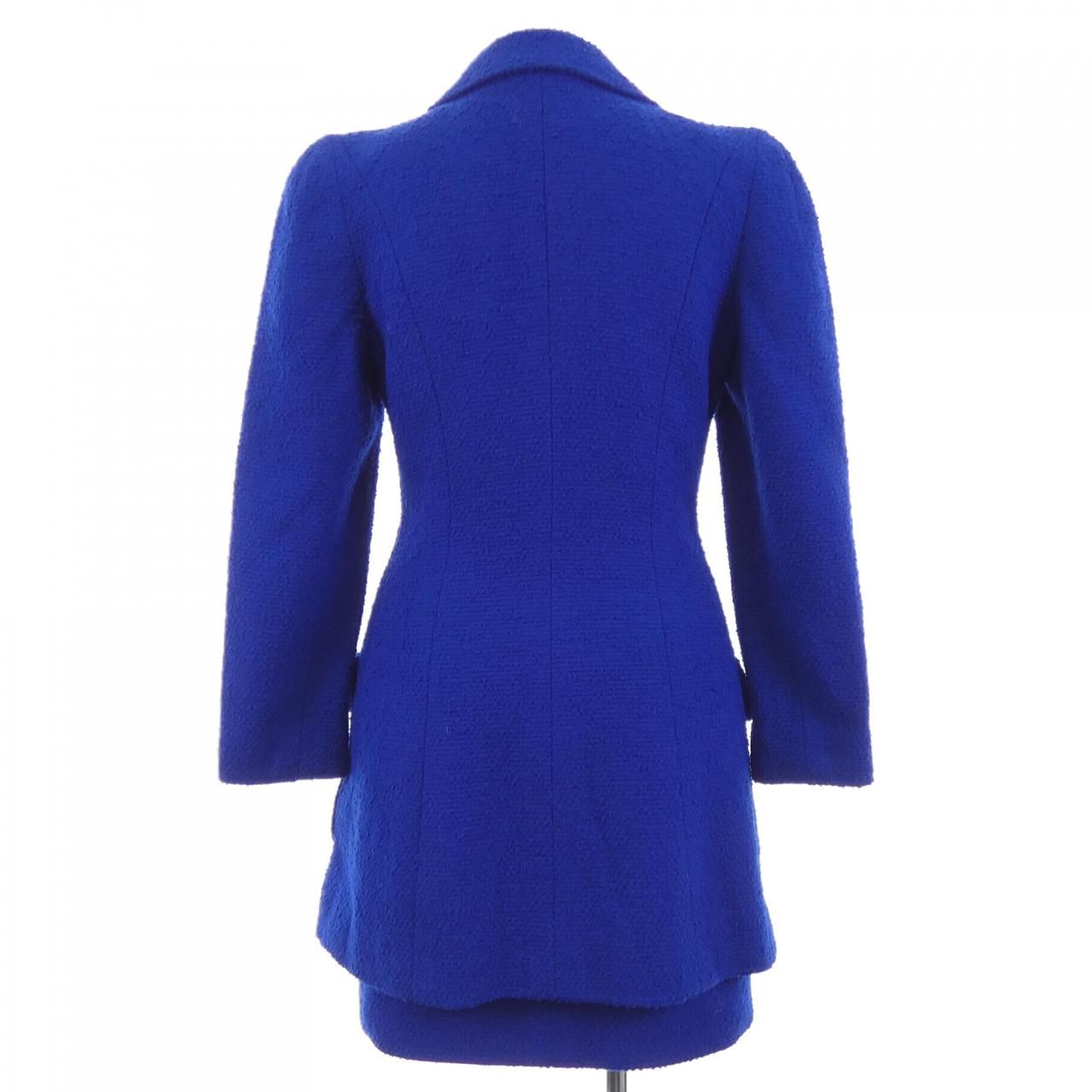 Chanel Vintage Suit Blue — view 2