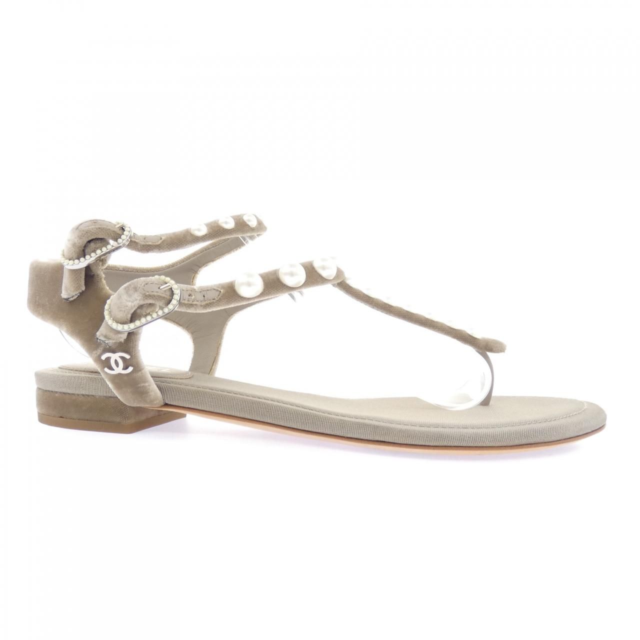 Chanel Sandals Beige