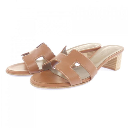 Hermes Oasis Sandals Brown — view 3