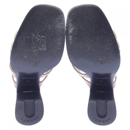 Hermes Gabby Chene Gourmet Trusade Sandals — view 4