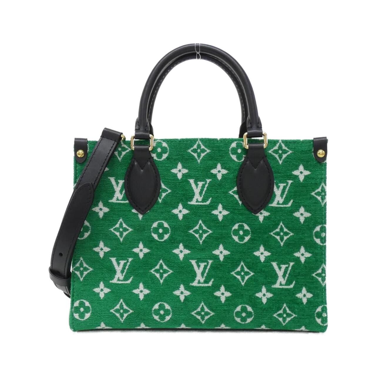Louis Vuitton Monogram Jacquard Velvet On The Go PM Bag