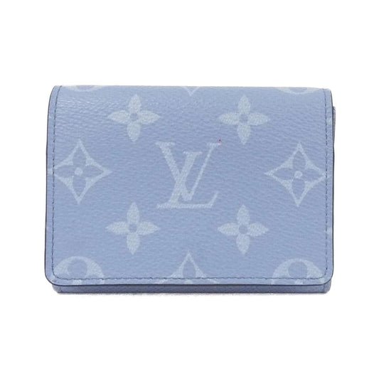 Louis Vuitton Taiga Llama Business Card Holder Case