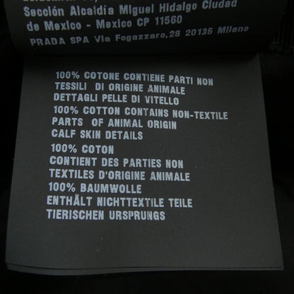 Prada Triangle Logo Velvet Bucket Hat — view 3