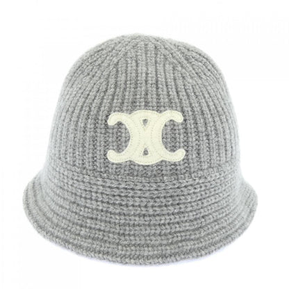 Celine Triomphe Hat Gray — view 4