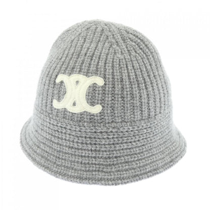 Celine Triomphe Hat Gray
