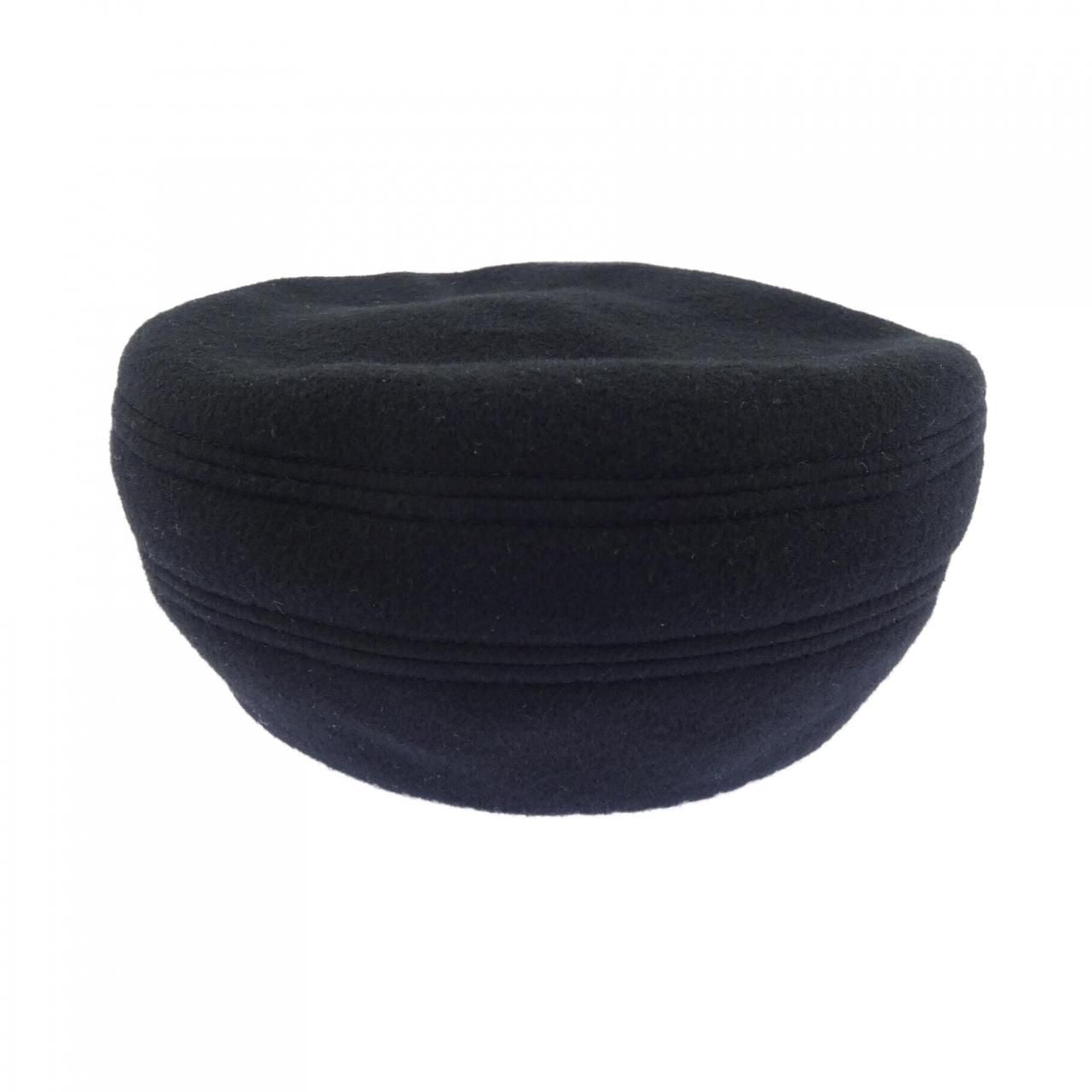 Hermes Cap Hat Black