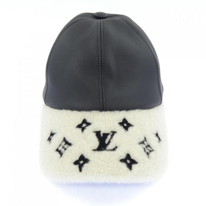 Louis Vuitton Shearling Visor Cap Hat — view 2