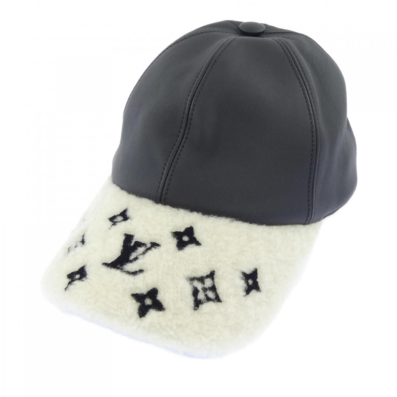 Louis Vuitton Shearling Visor Cap Hat