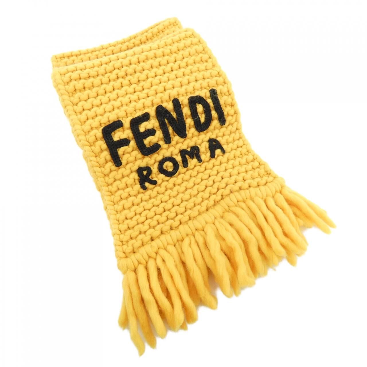 Fendi Scarf Yellow