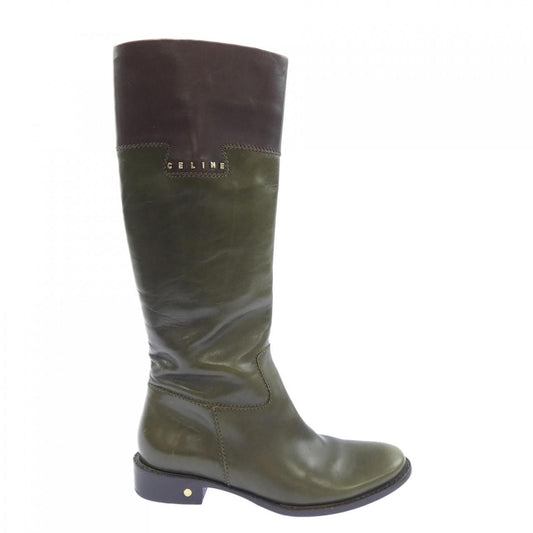 Celine Long Boots Green