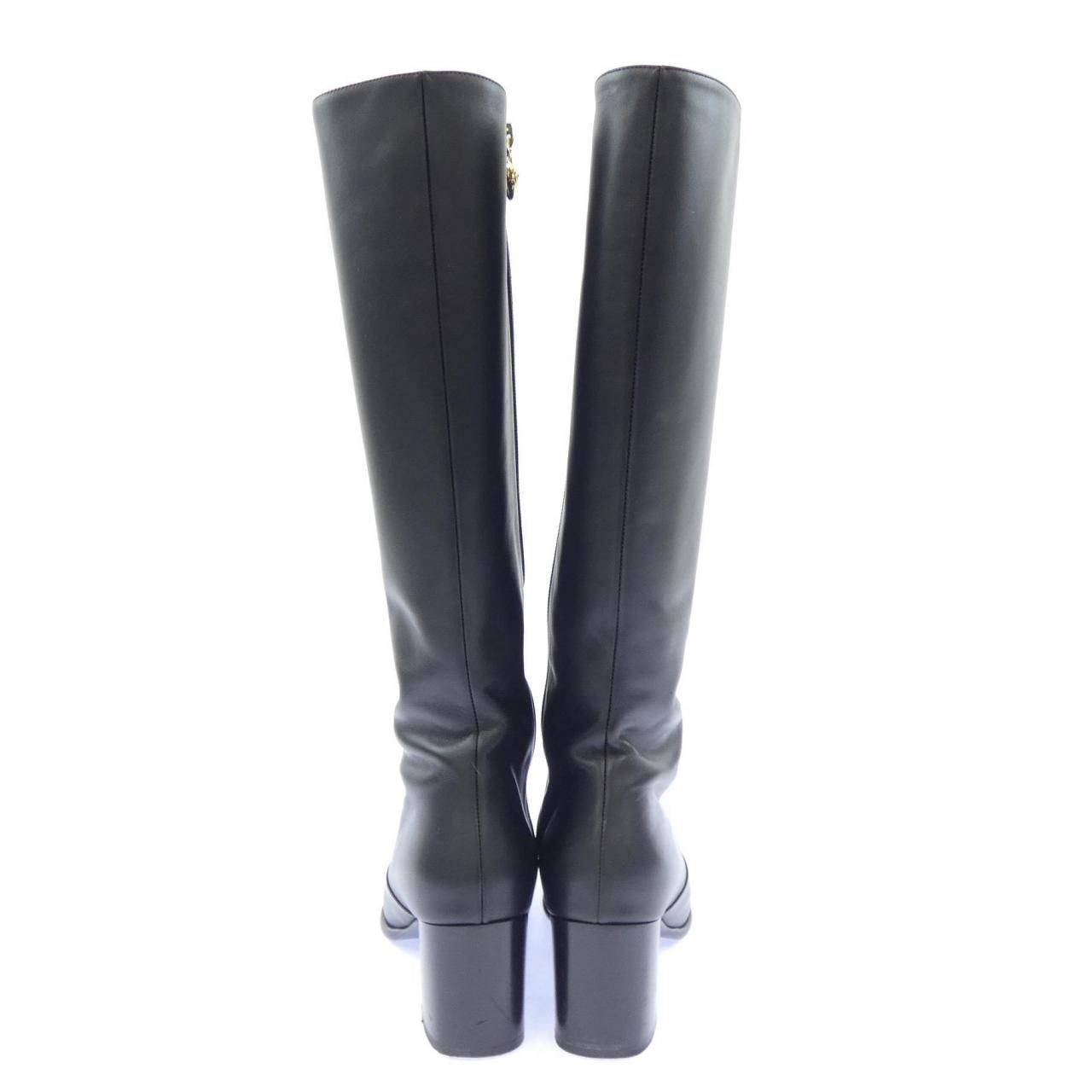 Chanel Long Boots Black — view 5