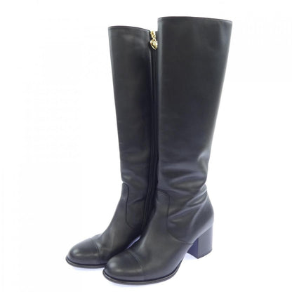 Chanel Long Boots Black — view 3