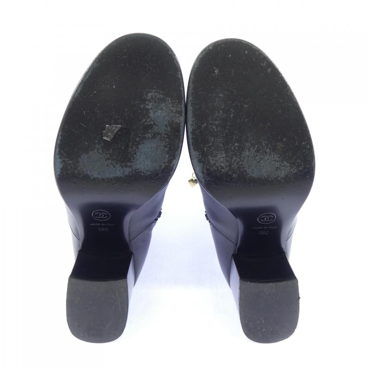 Chanel Long Boots Black — view 4