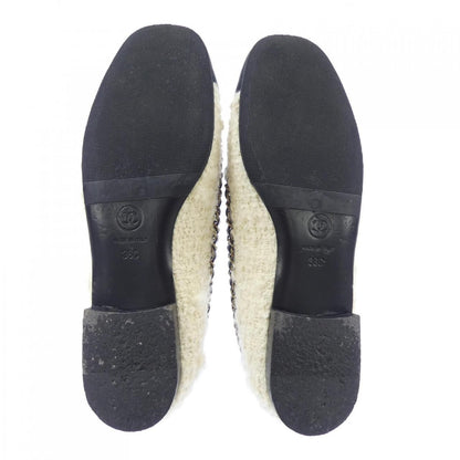 Chanel Flat Shoes Sneakers Beige — view 4