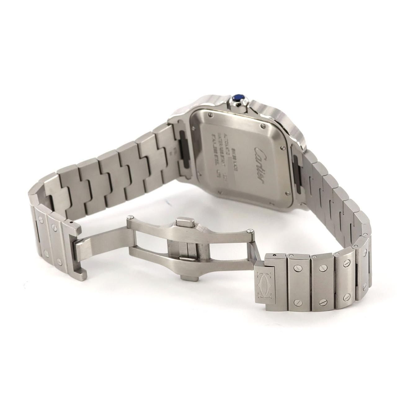 Cartier Santos Cartier LM SS Automatic Watch — view 7