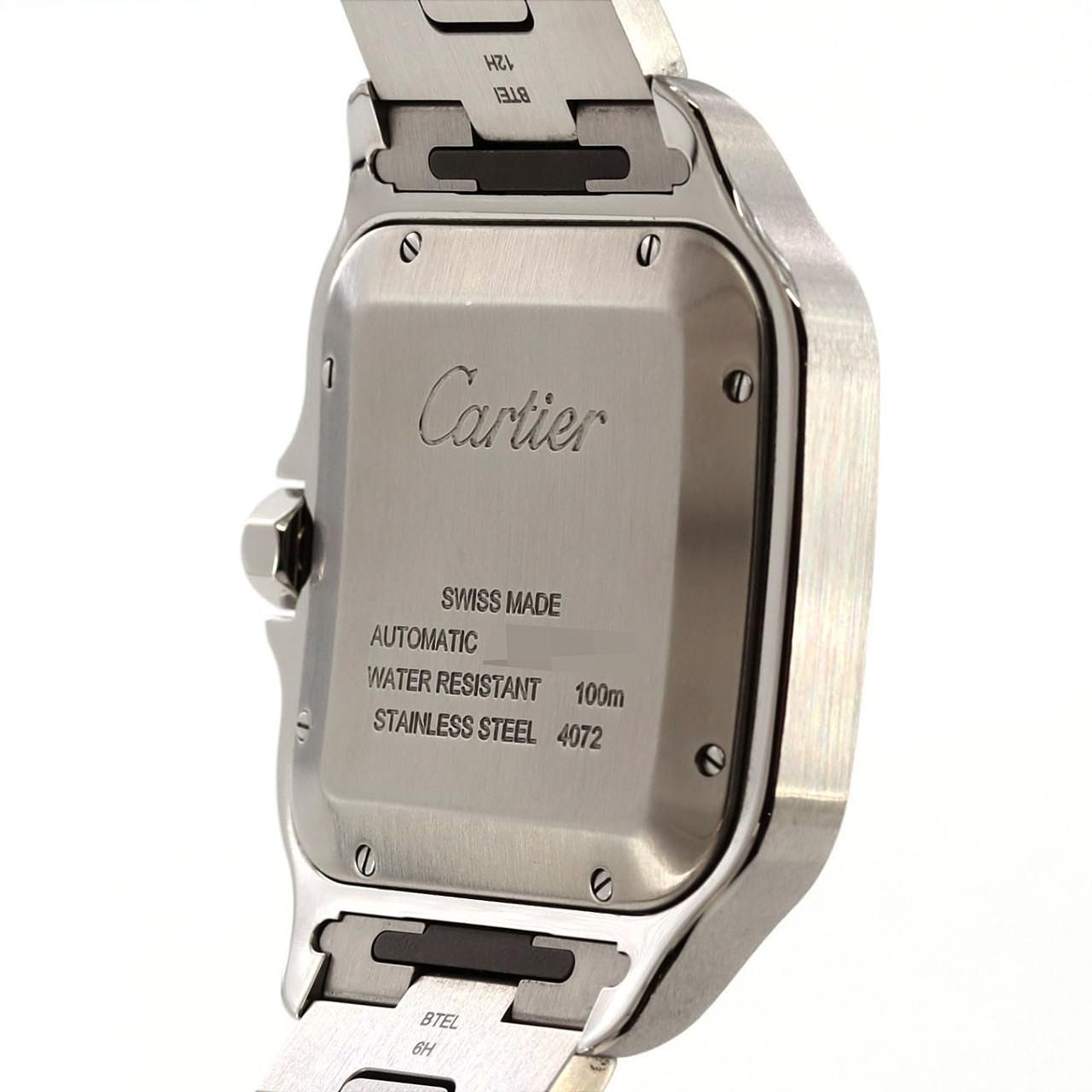 Cartier Santos Cartier LM SS Automatic Watch — view 6