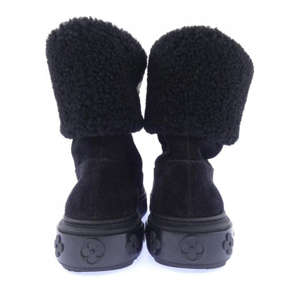 Louis Vuitton Logo Suede Snowdrop Line Boots — view 5
