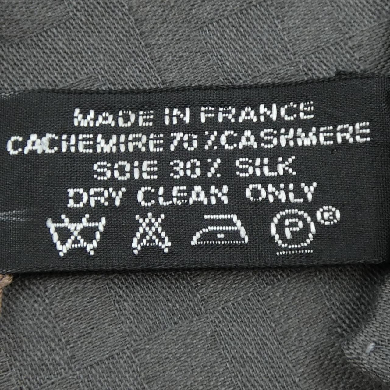 Hermes Stole Scarf Gray — view 3